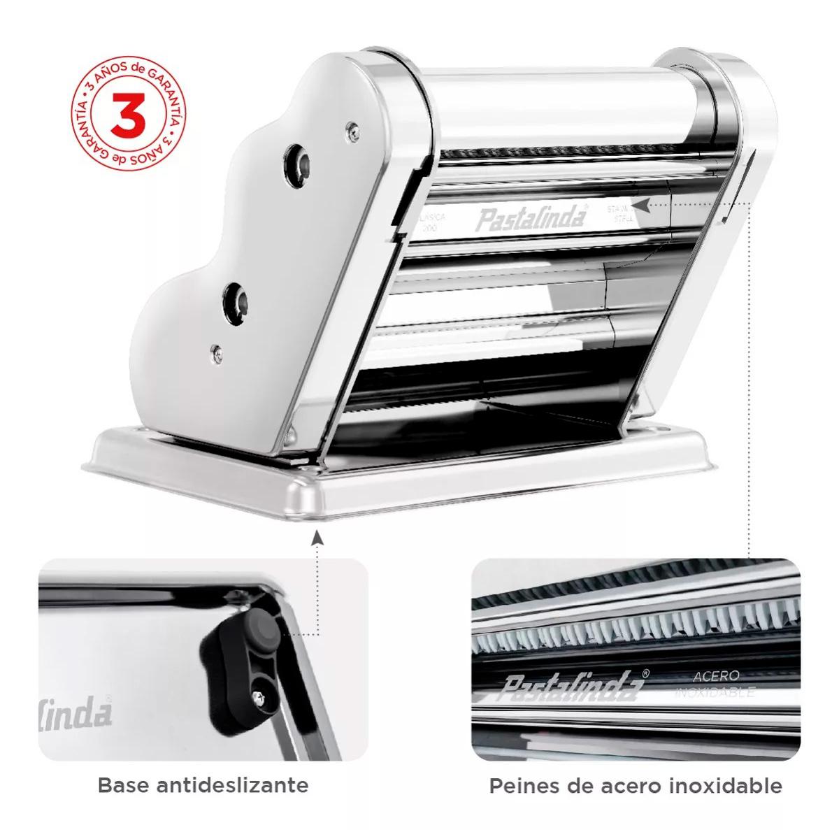 Maquina De Pastas Pastalinda Clásica 200 Roja 20Cm